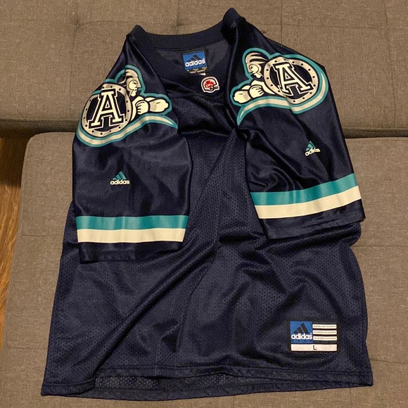 adidas Shirts Vintage Toronto Argonauts Shield Cfl Football Jersey